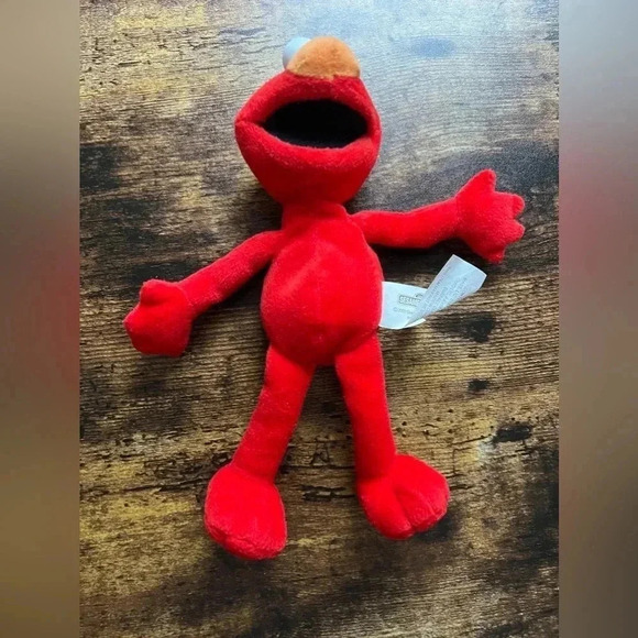 2003 Sesame Street | mini-Elmo stuffed/plush. - Picture 7 of 11